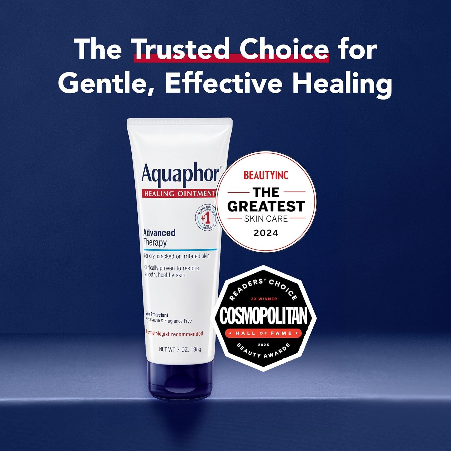image:imageAquaphor Advanced Therapy Healing Ointment Skin Protectant 7 OZ7 Ounce Pack of 12