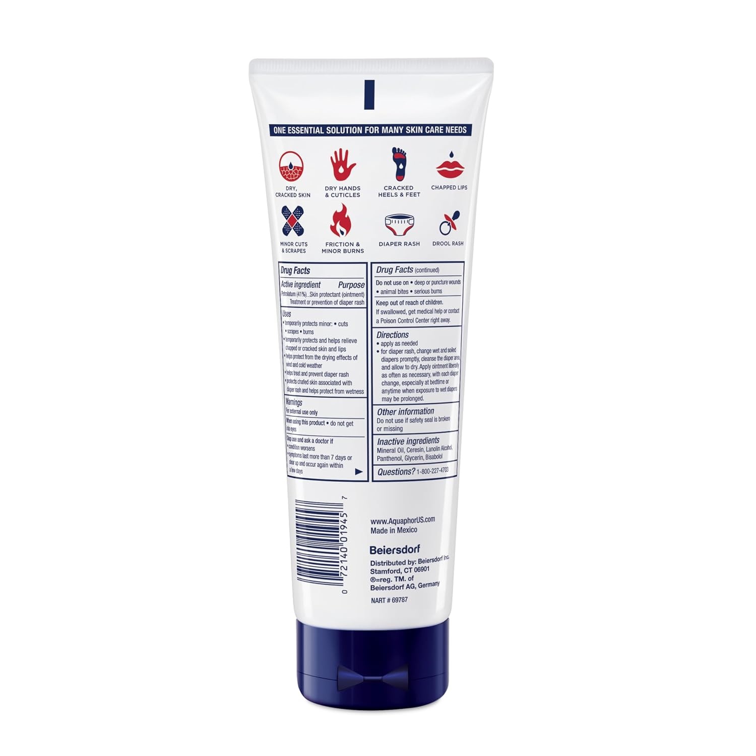 image:imageAquaphor Advanced Therapy Healing Ointment Skin Protectant 7 OZ7 Ounce Pack of 12