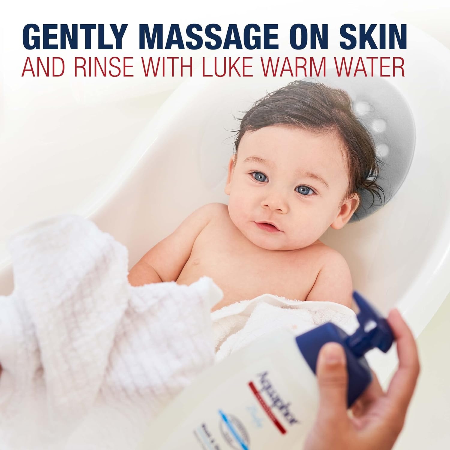 image:imageAquaphor Baby Body Wash and Shampoo Gentle Formula 244 FL OZ254 Fl Oz Pack of 12