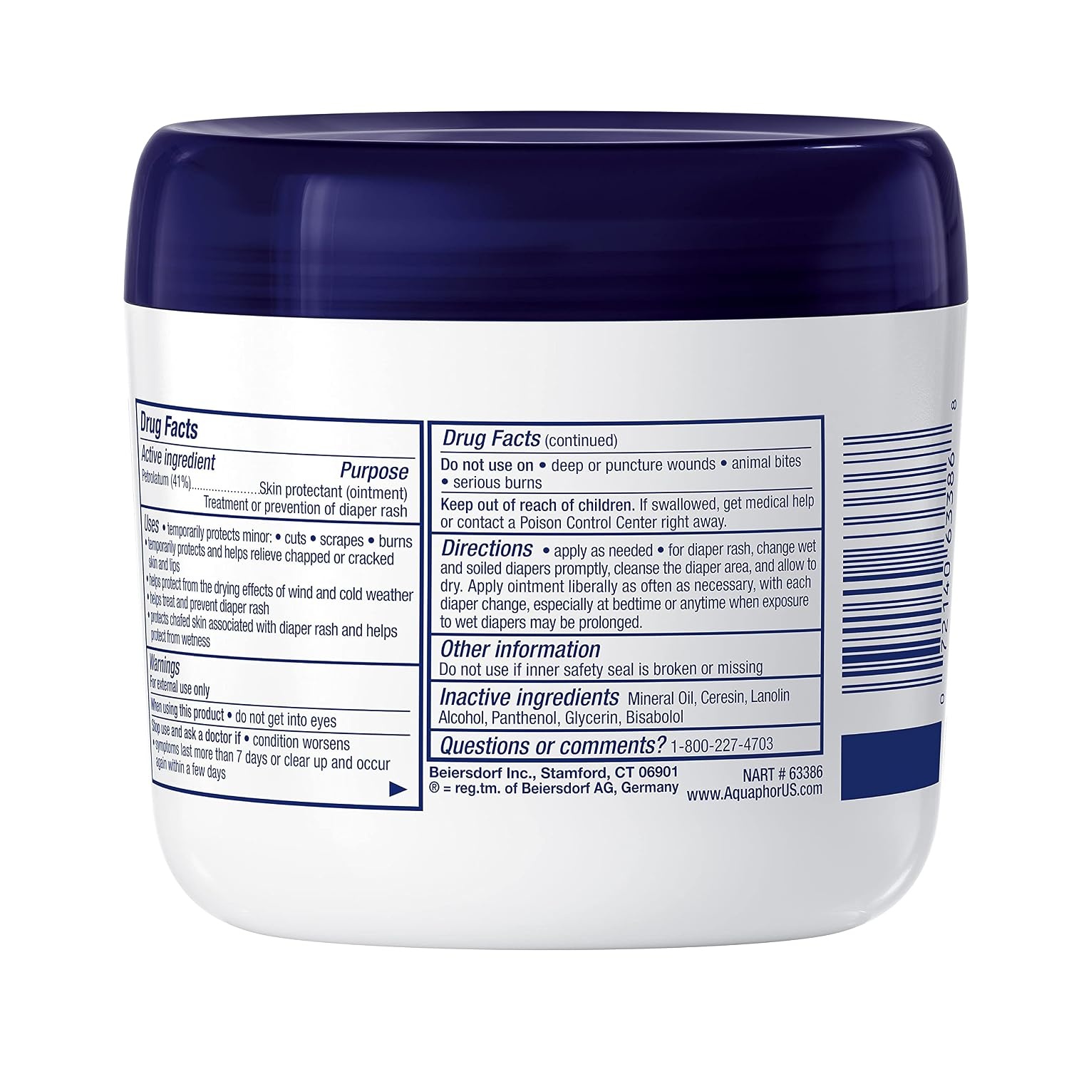 image:imageAquaphor Baby Healing Ointment for Diaper Rash and More 14 OZ14 Ounce Pack of 1
