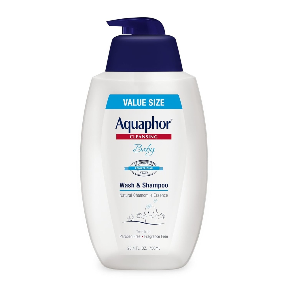 image:imageAquaphor Baby Body Wash and Shampoo Gentle Formula 244 FL OZ254 Fl Oz Pack of 12