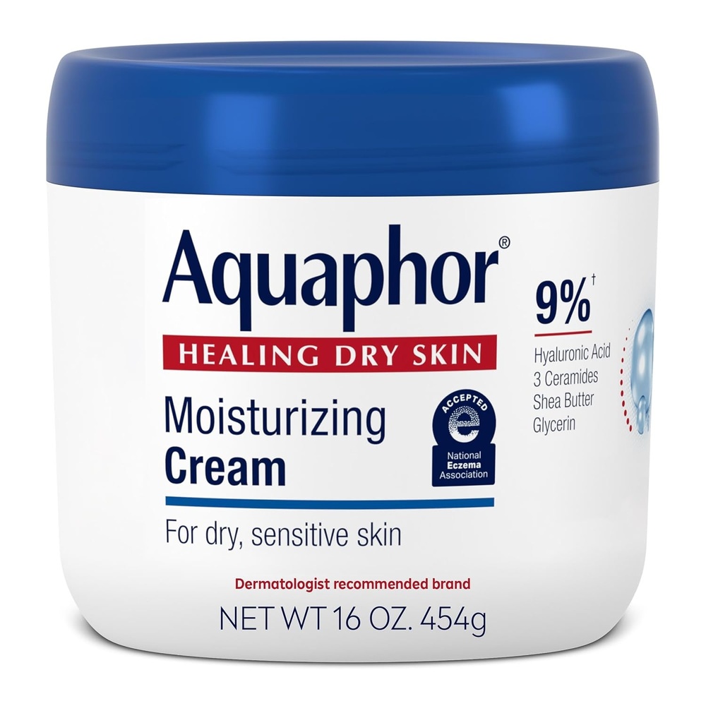 image:imageAquaphor Moisturizing Face and Body Cream with Hyaluronic Acid 16 OZ16 Fl Oz Pack of 1