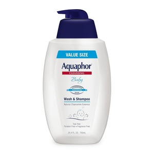 Aquaphor Baby Body Wash and Shampoo, Gentle Formula, 24.4 FL OZ(25.4 Fl Oz (Pack of 12))