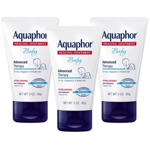Aquaphor Baby Healing Ointment for Diaper Rash and More, 14 OZ(3 Ounce (Pack of 3))