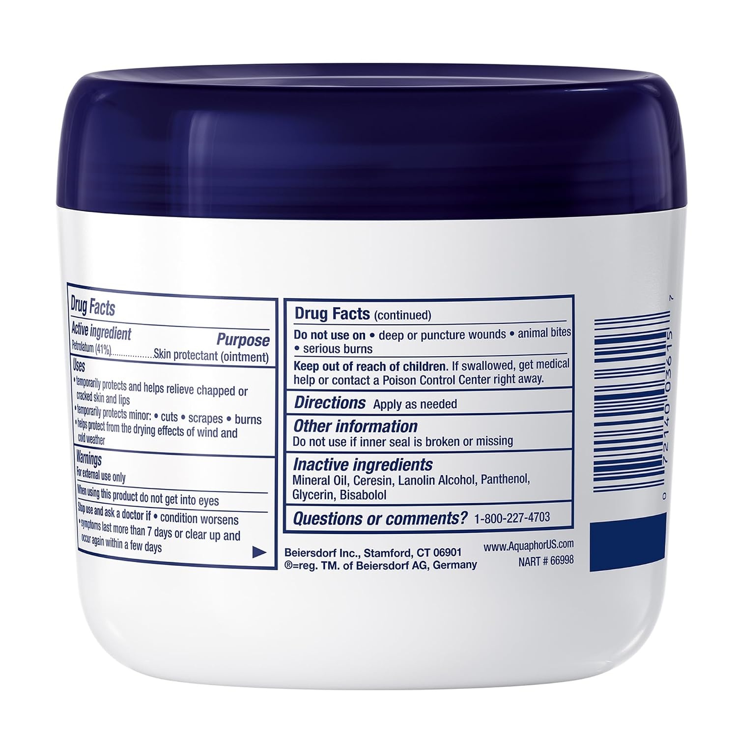 image:imageAquaphor Childrens Advanced Therapy Healing Ointment 14 OZ14 Ounce Pack of 1