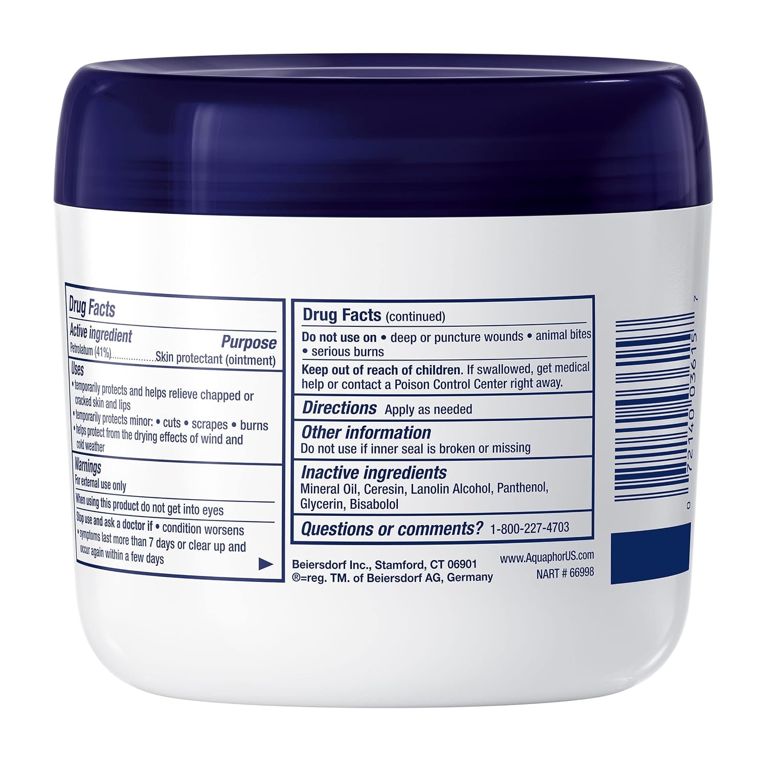 image:imageAquaphor Childrens Advanced Therapy Healing Ointment 14 OZ14 Ounce Pack of 2