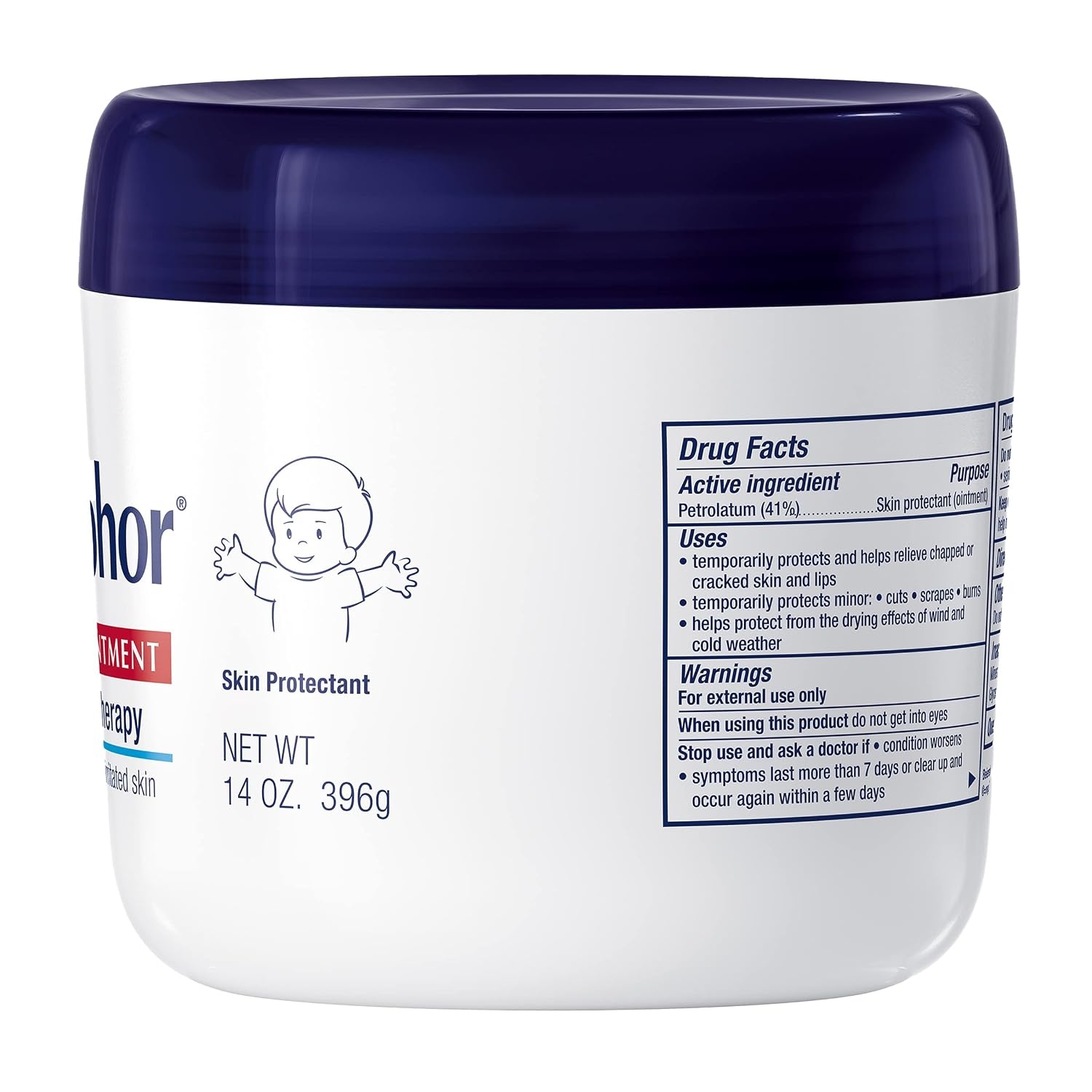 image:imageAquaphor Childrens Advanced Therapy Healing Ointment 14 OZ14 Ounce Pack of 2