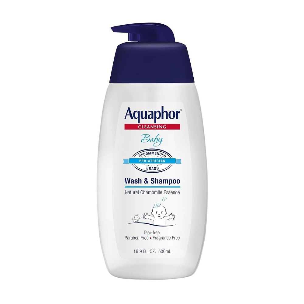 image:imageAquaphor Childrens Body Wash and Shampoo Fragrance Free Tear Free Shampoo and Body Wash for Kids From PediatricianRecommended Brand 254 Fl Oz Pump Bottle169 Fl Oz Pack of 1