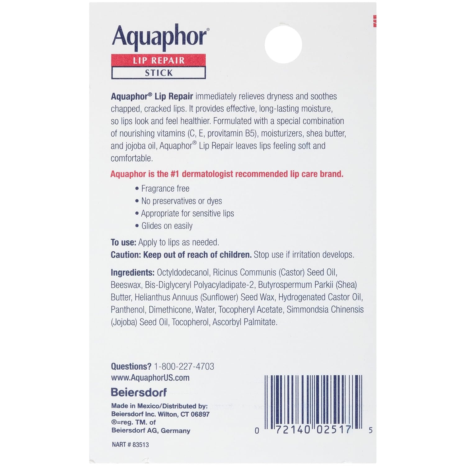 image:imageAquaphor Lip Repair Stick Multipack 4 x 017 OZ017 Ounce Pack of 48