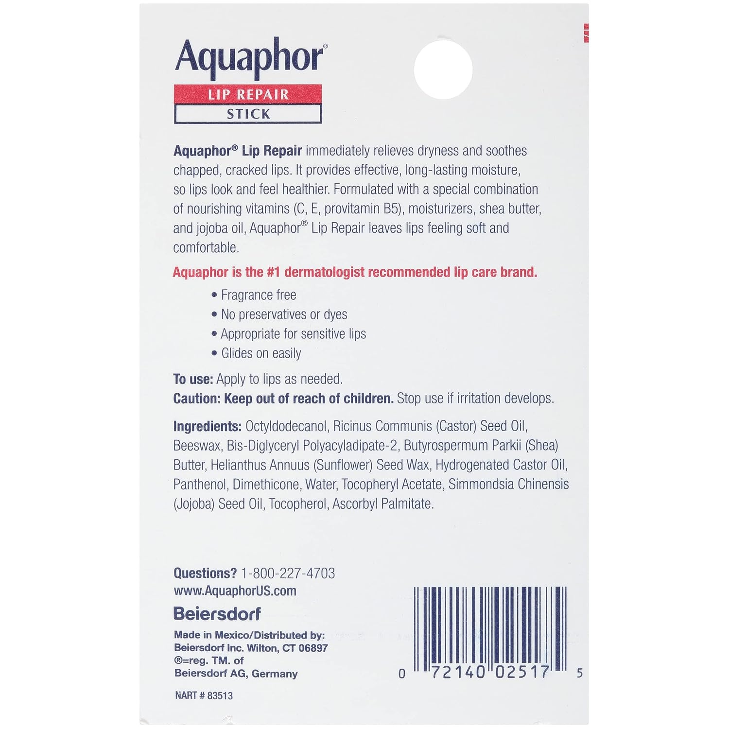image:imageAquaphor Lip Repair Stick Multipack 4 x 017 OZ017 Ounce Pack of 48