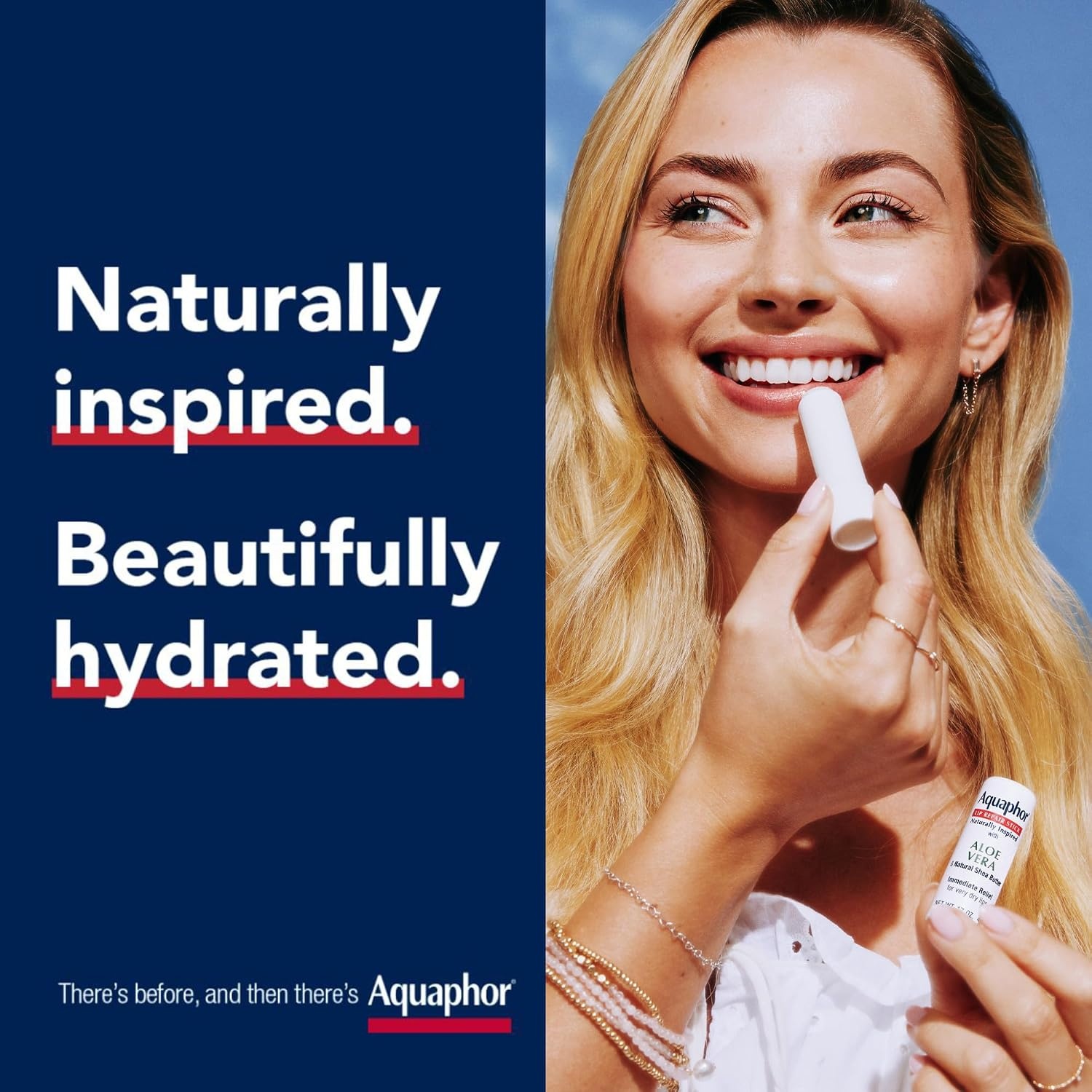 image:imageAquaphor Naturally Inspired Lip Repair Stick with Aloe Vera 017 OZ017 Ounce Pack of 2