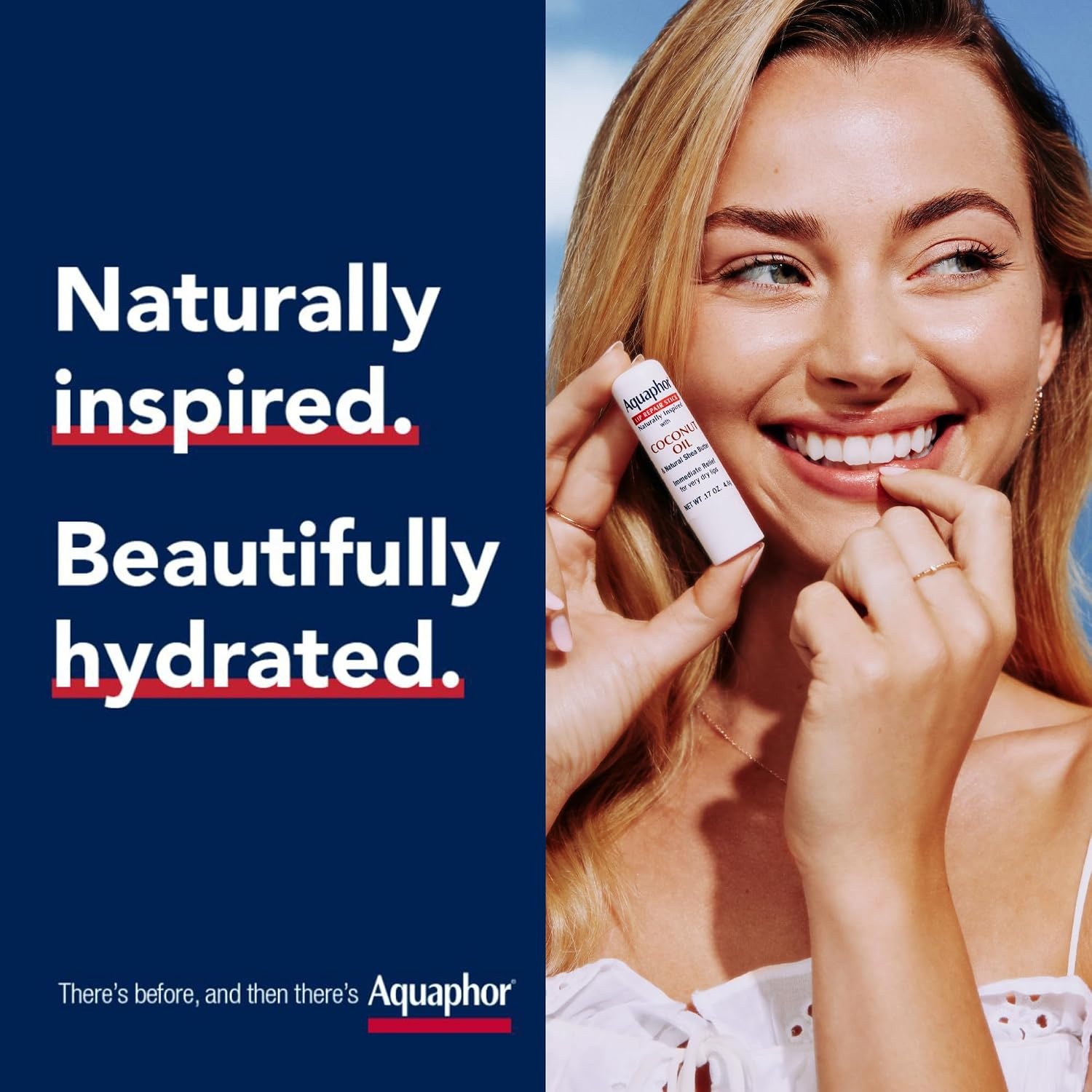 image:imageAquaphor Naturally Inspired Lip Repair Stick with Coconut Oil 017 OZCoconut Oil