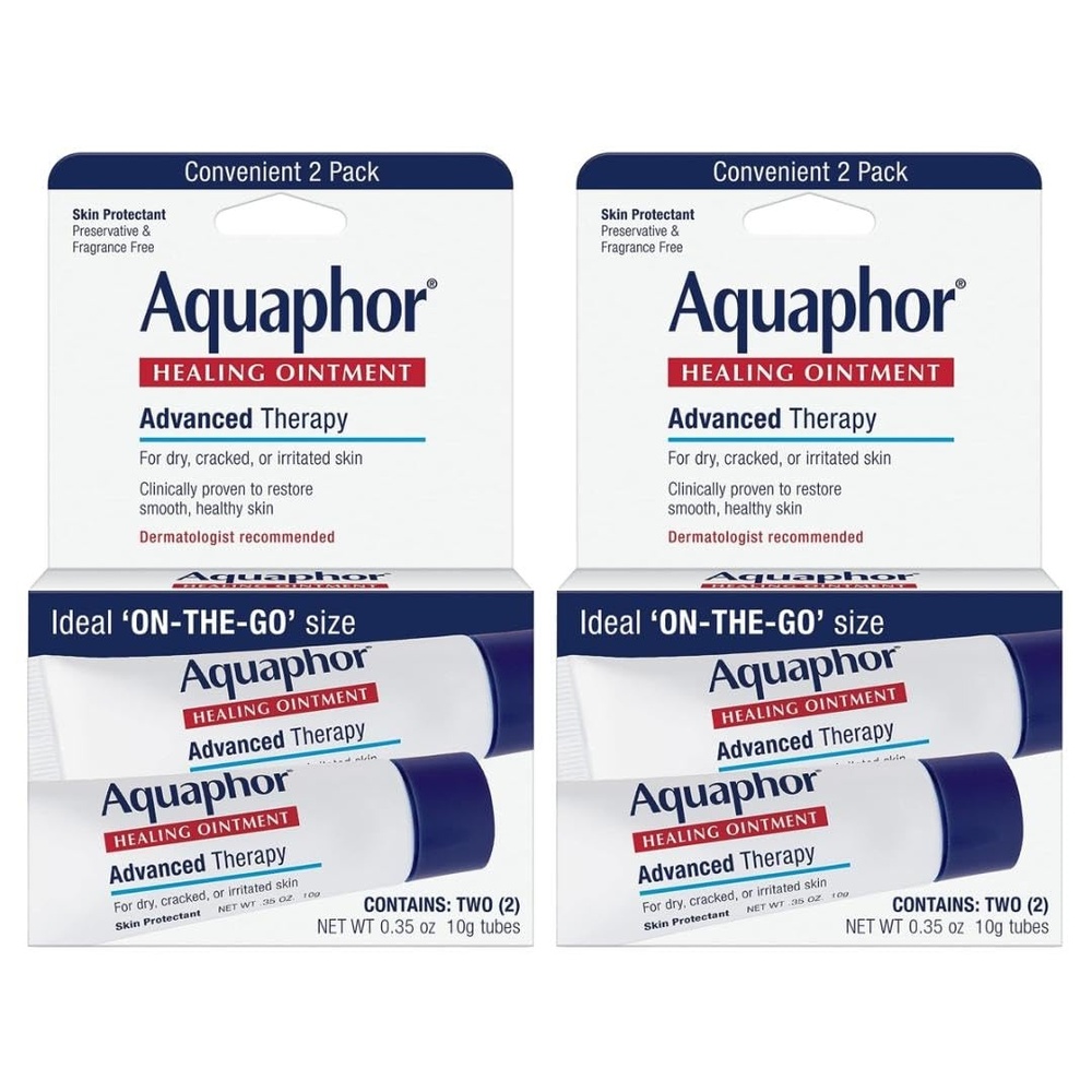 image:imageAquaphor Advanced Therapy Healing Ointment Multipack 4 x 035 OZ075 Ounce Pack of 4