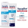 Aquaphor Baby Diaper Rash Cream with Zinc Oxide, Multipack, 3 x 3.5 OZ(3.5 Ounce (Pack of 3))