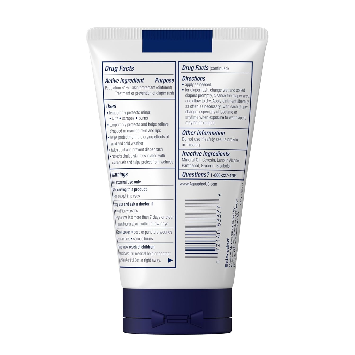 image:imageAquaphor Baby Healing Ointment Skin Protectant 9 OZ Multipack