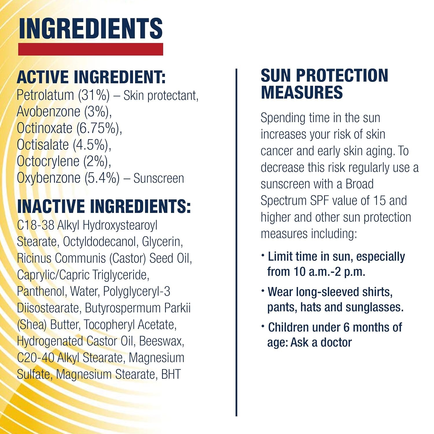 image:imageAquaphor Lip Protectant and Sunscreen Ointment SPF 30 035 FL OZ