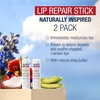Aquaphor Lip Balm Set – Naturally Inspired Lip Repair With Shea Butter, Coconut Oil (0.17 Oz) + Aloe Vera (0.17 Oz)